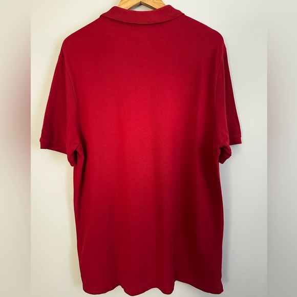 Burberry Red Polo Shirt - Picture 2 of 7